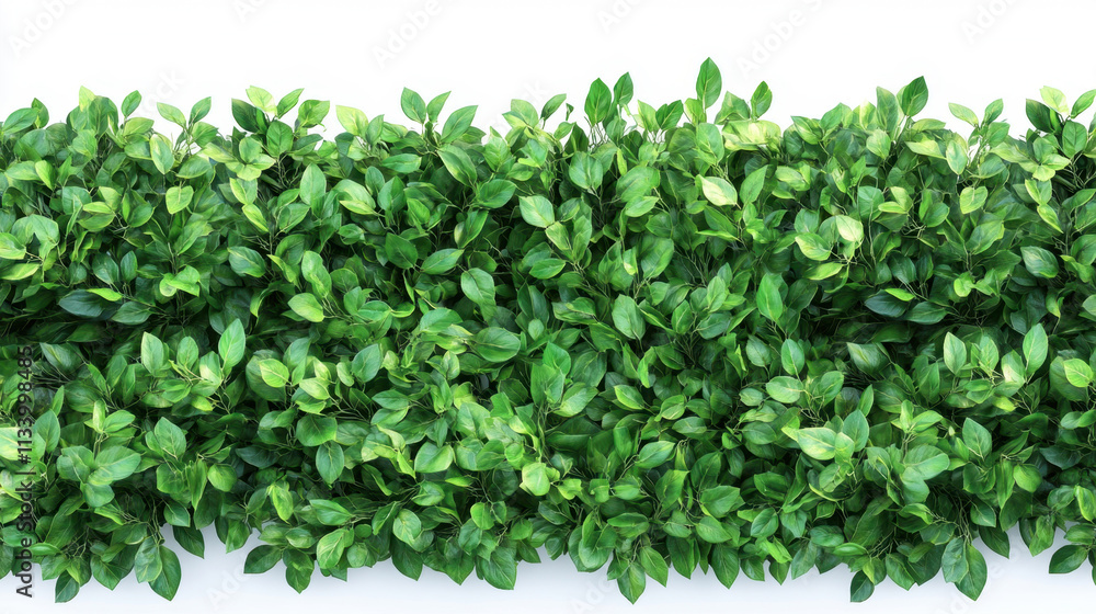 Bush or shrub wall isolated isolated on white background for graphic design. Bush or shrub wall isolated isolated on white background for graphic design.
