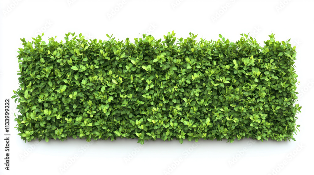 Bush or shrub wall isolated isolated on white background for graphic design. Bush or shrub wall isolated isolated on white background for graphic design.