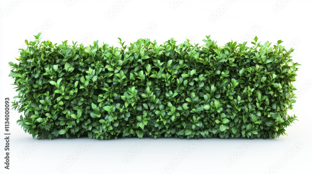 Bush or shrub wall isolated isolated on white background for graphic design. Bush or shrub wall isolated isolated on white background for graphic design.