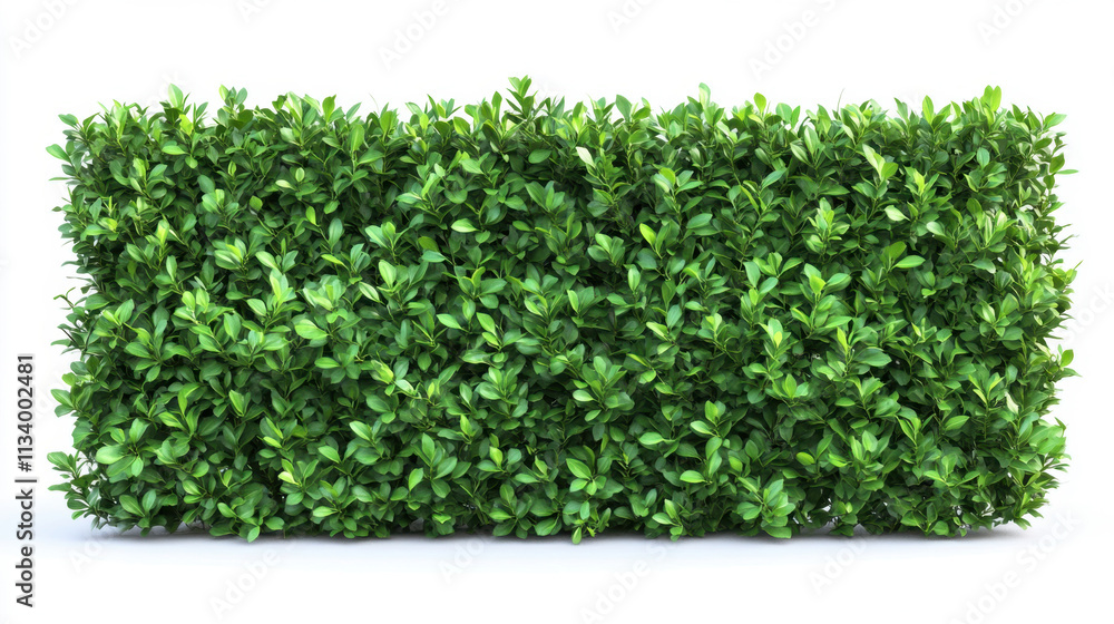 Bush or shrub wall isolated isolated on white background for graphic design. Bush or shrub wall isolated isolated on white background for graphic design.