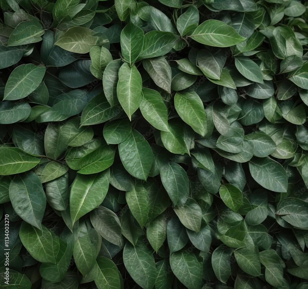 Fototapeta premium Detail of Java plum leaf surface featuring fine green fibers, detailed view, leaf surface, green fibers on leaf surface