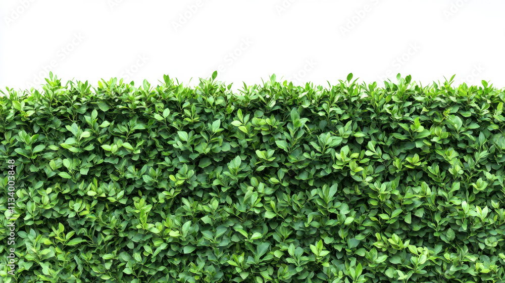 Bush or shrub wall isolated isolated on white background for graphic design. Bush or shrub wall isolated isolated on white background for graphic design.
