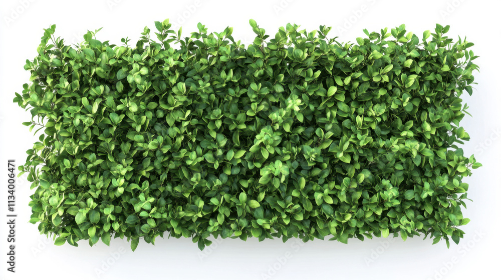 Bush or shrub wall isolated isolated on white background for graphic design. Bush or shrub wall isolated isolated on white background for graphic design.