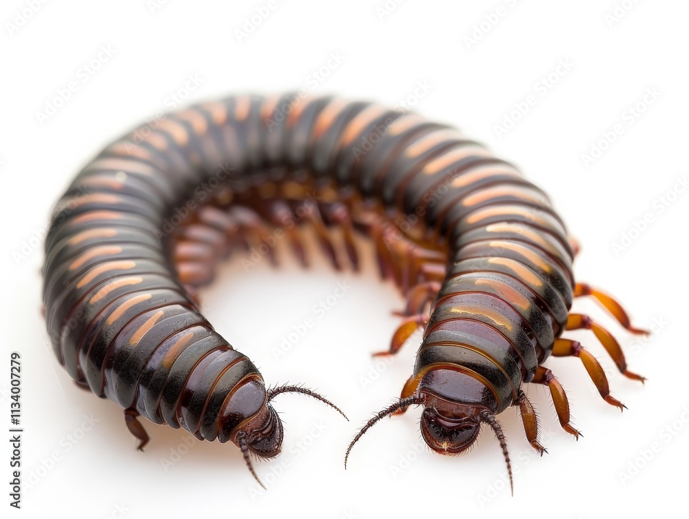 Millipede Close-Up Millipede Close-Up