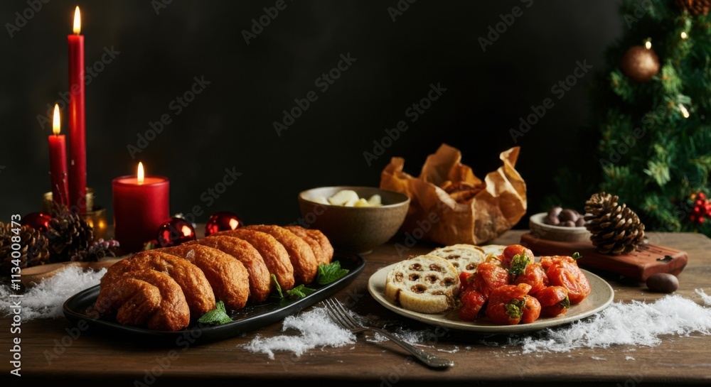 Festive Holiday Pastry and Sweet Treats Festive Holiday Pastry and Sweet Treats
