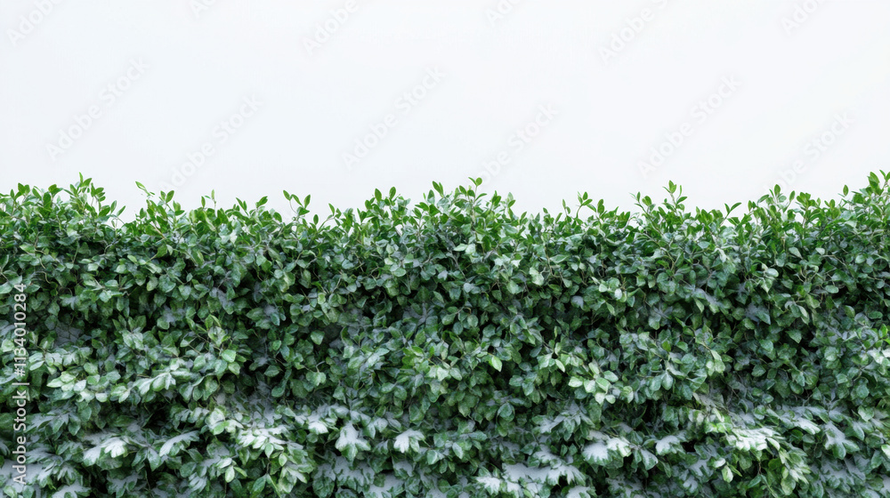 Bush or shrub wall isolated isolated on white background for graphic design. Bush or shrub wall isolated isolated on white background for graphic design.