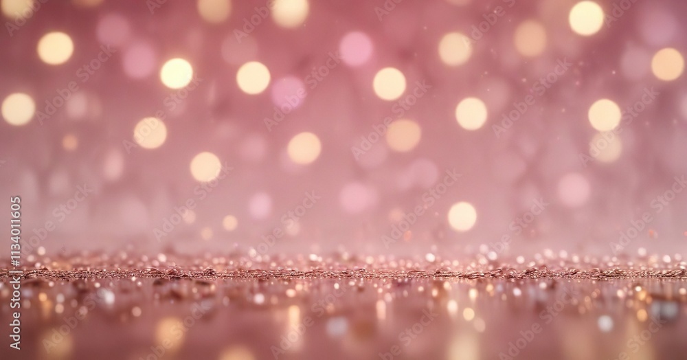 Dreamy pink hue blended with metallic gold and a gentle bokeh texture , dreamyeffect, designelements, pastelcolours Dreamy pink hue blended with metallic gold and a gentle bokeh texture , dreamyeffect, designelements, pastelcolours