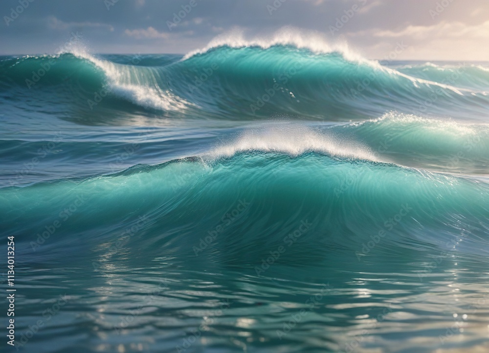 Soft wave pattern resembling a serene sea surface, natural, soft focus Soft wave pattern resembling a serene sea surface, natural, soft focus