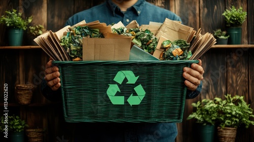 Recycling: A Green Initiative for a Sustainable Future photo