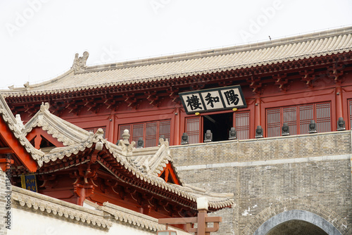 Yanghe Tower, Zhengding, Hebei, China photo