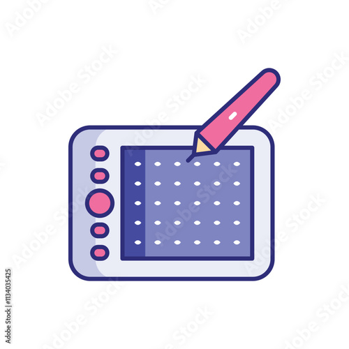 Pen Tab vector icon