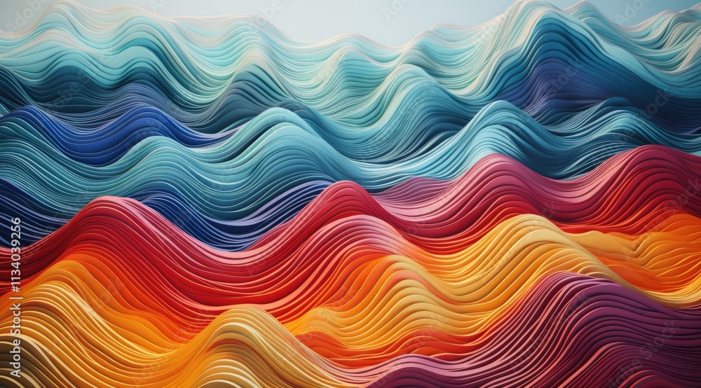 beautiful color points, 3D texture relief, undulating mountain range with thin lines, high resolution, high detail, high quality, high definition, hyperrealistic beautiful color points, 3D texture relief, undulating mountain range with thin lines, high resolution, high detail, high quality, high definition, hyperrealistic