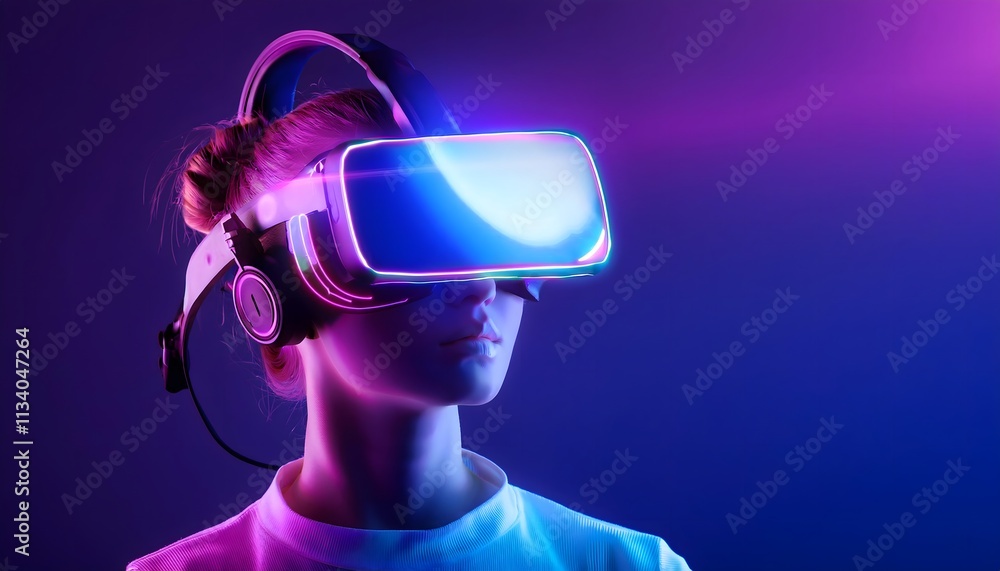 Depression and therapy concepts: Digital mental health tools, VR headset for therapy, futuristic design. Depression and therapy concepts: Digital mental health tools, VR headset for therapy, futuristic design.