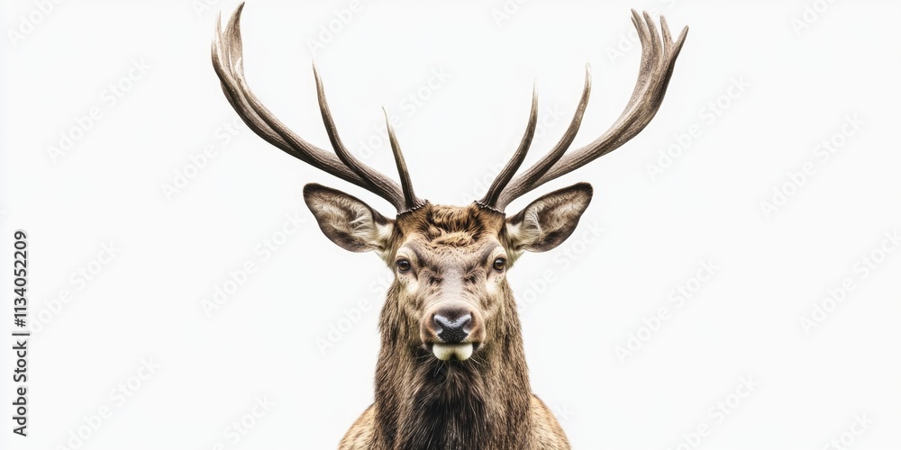 Obraz premium Deer with Large Antlers