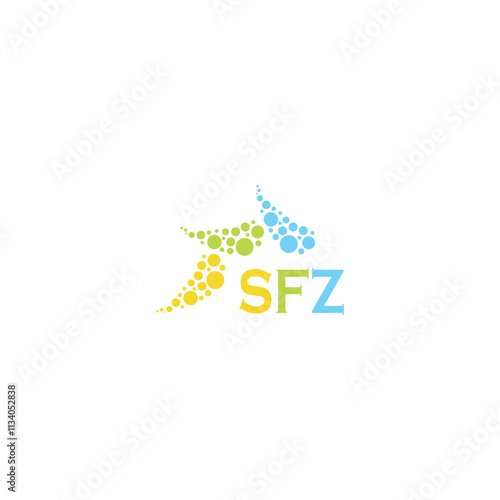 SAZ letter logo design on white background. Creative  modern SAZ letter logo design. Vector design.