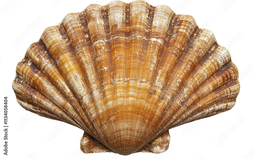 A Single Shell isolated on transparent Background A Single Shell isolated on transparent Background