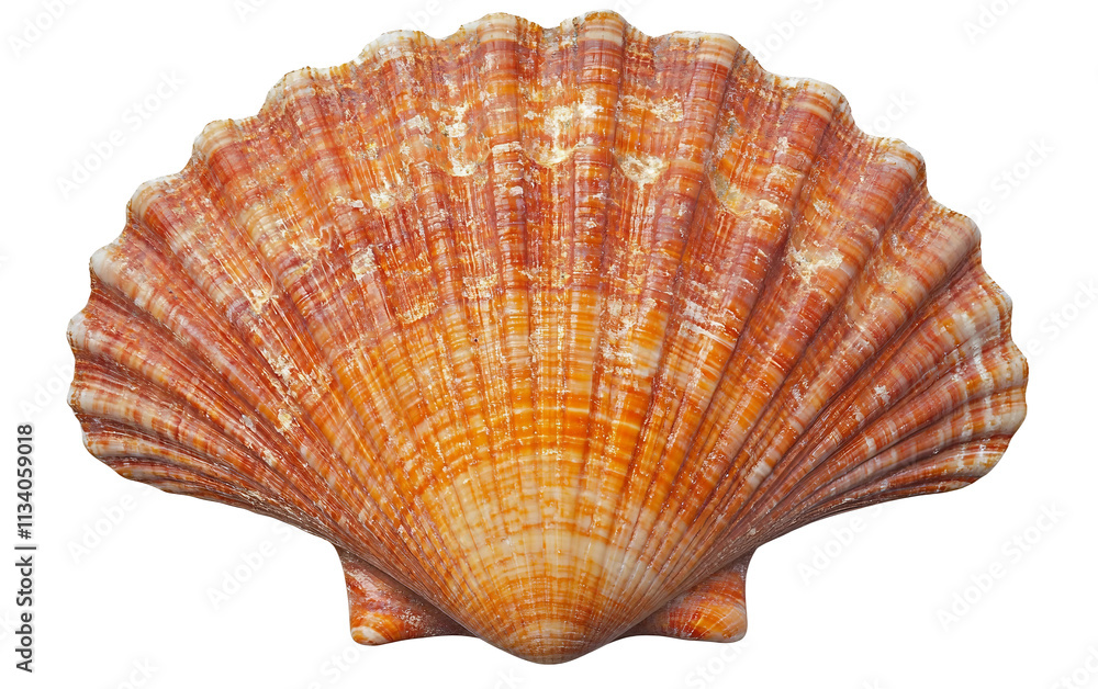 One Singular Shell isolated on transparent Background One Singular Shell isolated on transparent Background