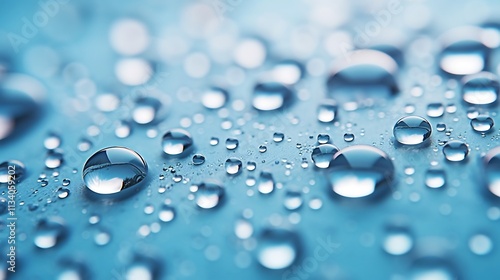 Wallpaper Mural Close up view of a freshly filled water bottle with condensation droplets forming on the surface showcasing the refreshing and clean appearance of the container Torontodigital.ca