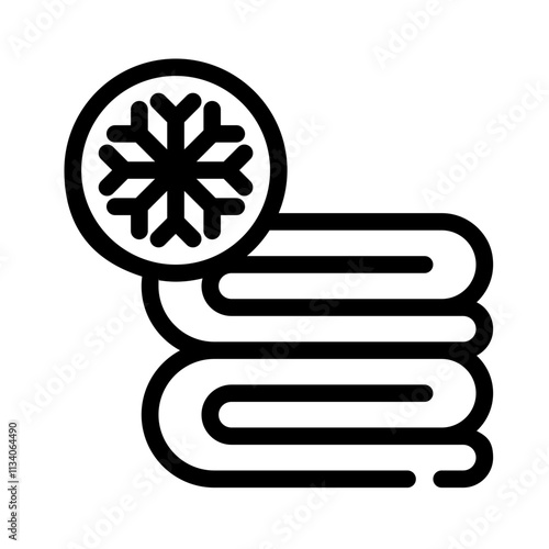 Icon Blanket Comfort With Style Outline