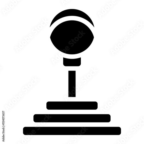 manual transmission gear shifter car icon symbol 