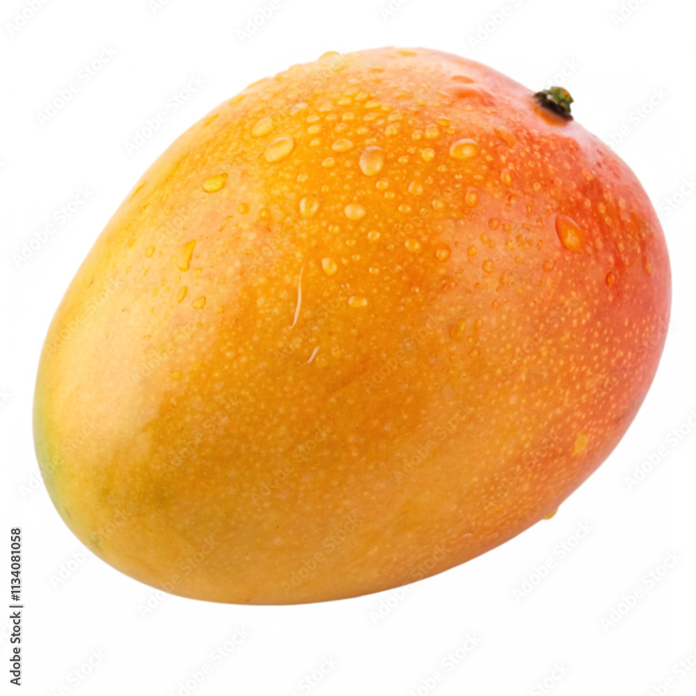 Fototapeta premium A mango isolated on a transparent background
