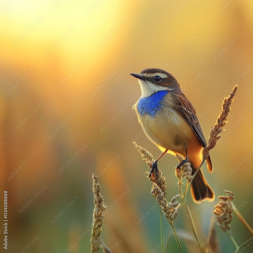 Obraz premium Bluethroat, nature
