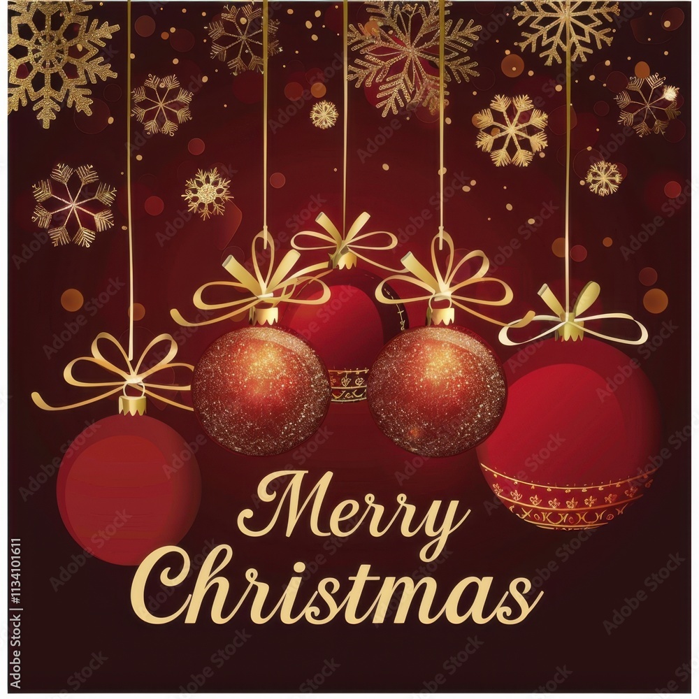 Naklejka premium Christmas background