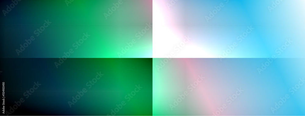 Fototapeta premium Colorful gradient with lines made of shadow and light. Creative background