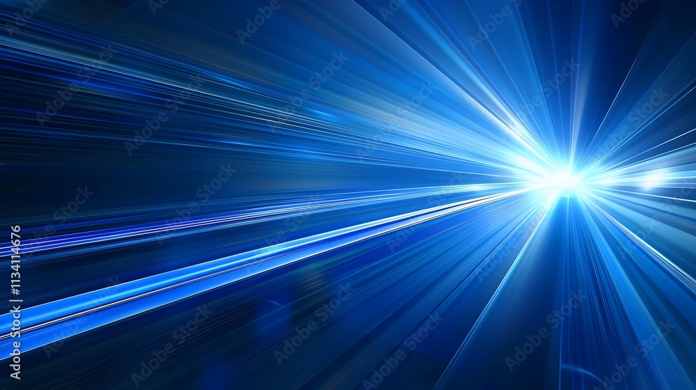 Abstract blue background with bright light emanating from the center. Abstract blue background with bright light emanating from the center.