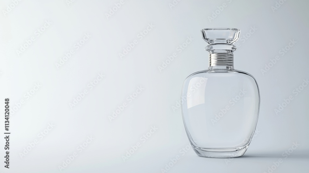 Elegant glass decanter Elegant glass decanter