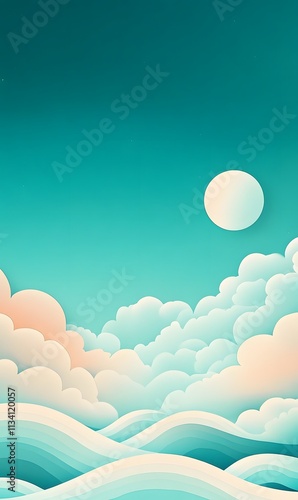 Image clean simple background,generation AI