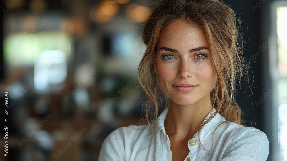 Portrait of a beautiful woman. Portrait of a beautiful woman.