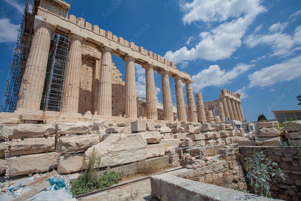 Fototapeta premium Parthenon Temple, Acropolis, Athens, Greece
