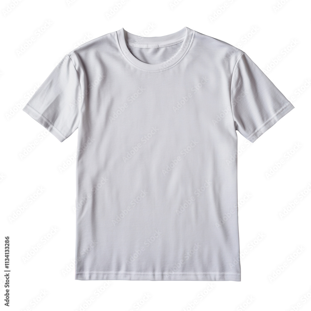 isolated white plain clothes on transparent background isolated white plain clothes on transparent background