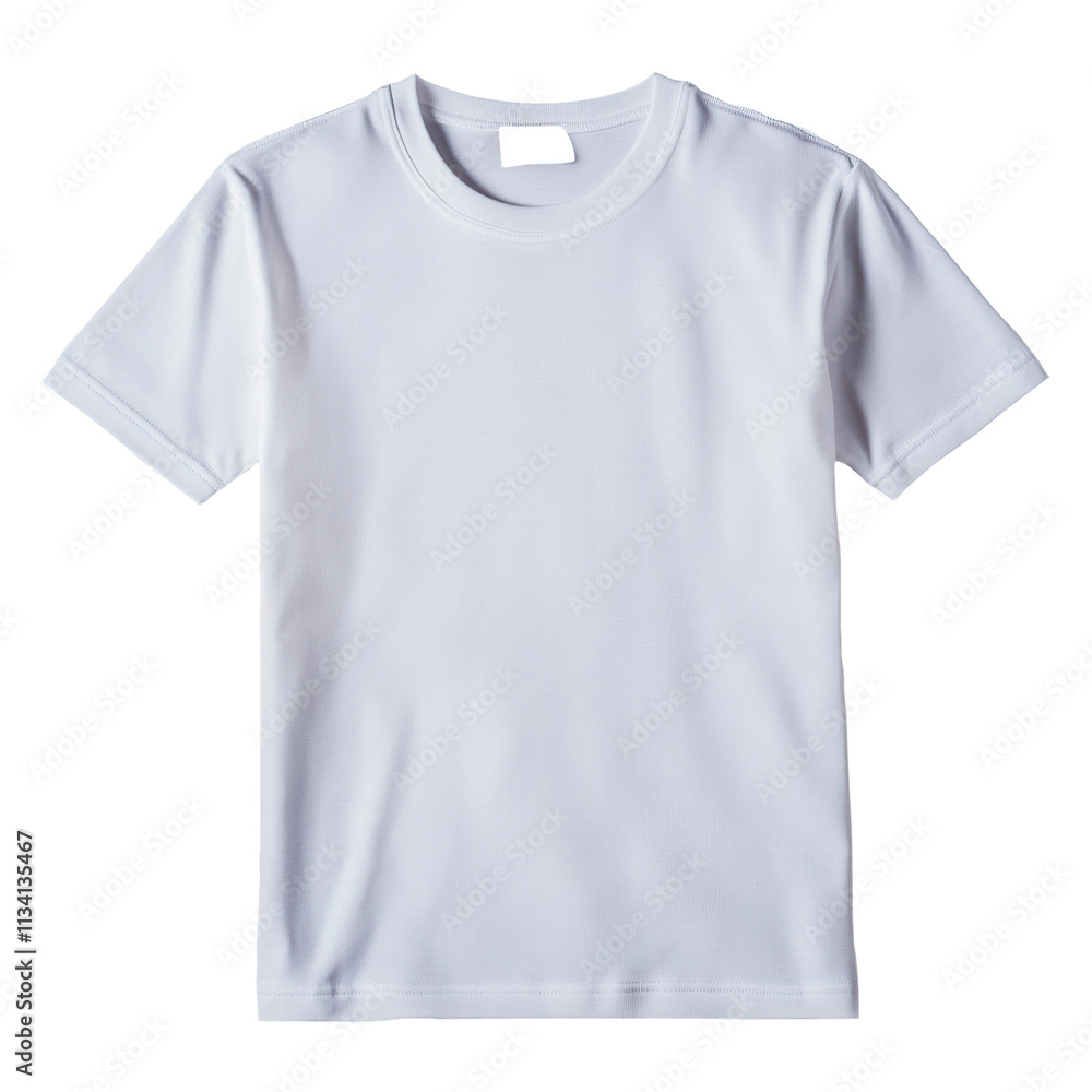 isolated white plain clothes on transparent background isolated white plain clothes on transparent background