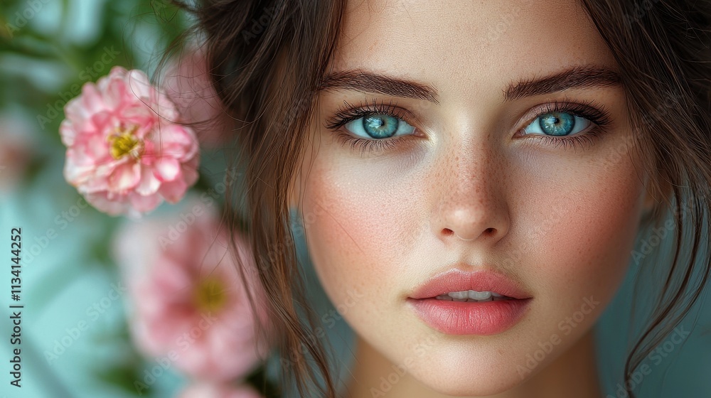 Portrait of a beautiful woman. Portrait of a beautiful woman.