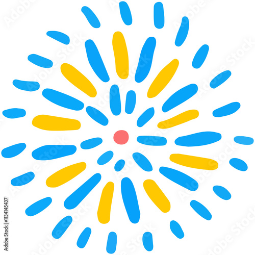 Japan Firework Pattern icon
