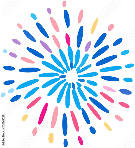 Japan Firework Pattern icon
