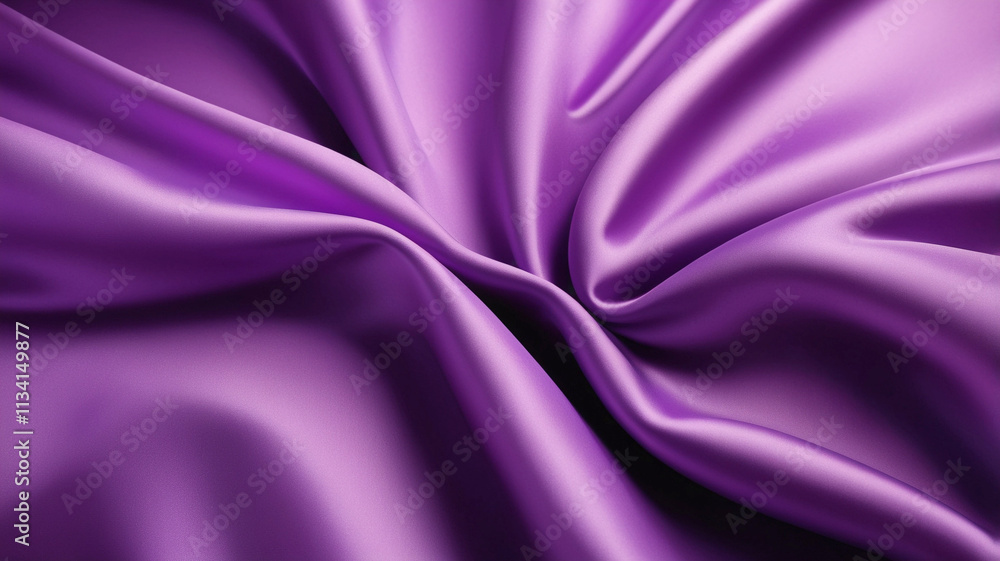 Obraz premium A vibrant electric purple background with a silky finish and a faint ripple texture to evoke a futuristic and bold style.