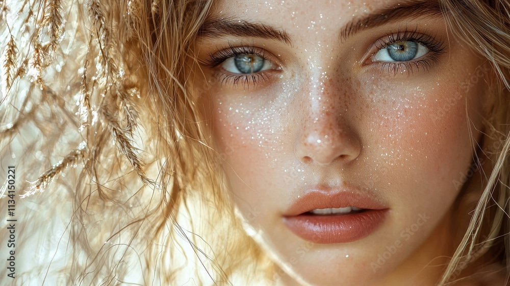 Portrait of a beautiful woman. Portrait of a beautiful woman.