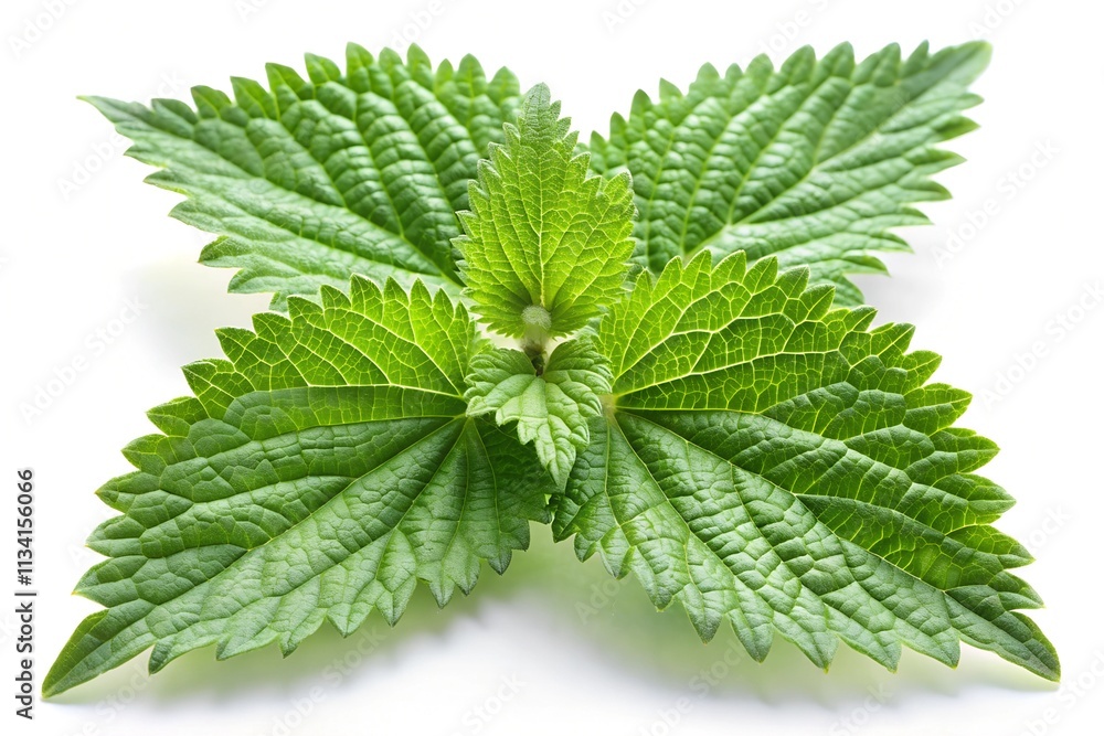 Nettle isolated on white background Nettle isolated on white background