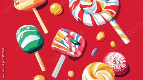 candy on a stick
