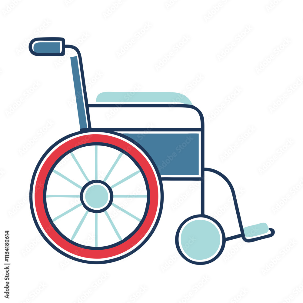 Wheelchair Symbol: A simple yet powerful illustration of a wheelchair, depicting accessibility, inclusion, and mobility. This graphic is perfect for representing support, care. Wheelchair Symbol: A simple yet powerful illustration of a wheelchair, depicting accessibility, inclusion, and mobility. This graphic is perfect for representing support, care.