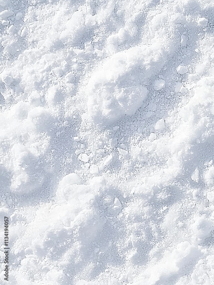 A close-up of a textured surface of fresh snow, showcasing its soft, fluffy appearance and subtle variations in light and shadow. A close-up of a textured surface of fresh snow, showcasing its soft, fluffy appearance and subtle variations in light and shadow.