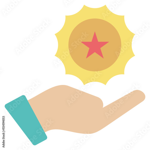 Benefit Flat Icon
