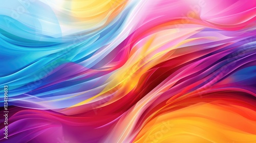 Wallpaper Mural colorful spiral ,bright colorful background Torontodigital.ca