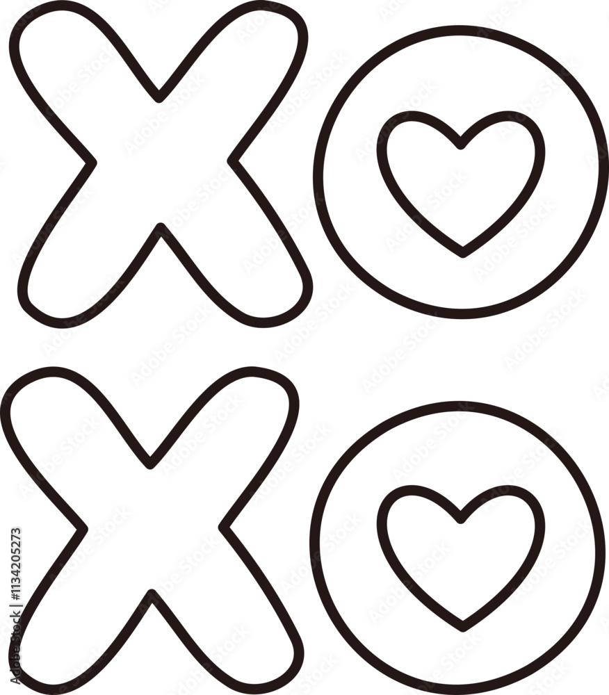 Valentine XOXO text outline.
XOXO word letters typography vector.
Transparent background. Valentine XOXO text outline.
XOXO word letters typography vector.
Transparent background.