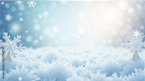 blue christmas background