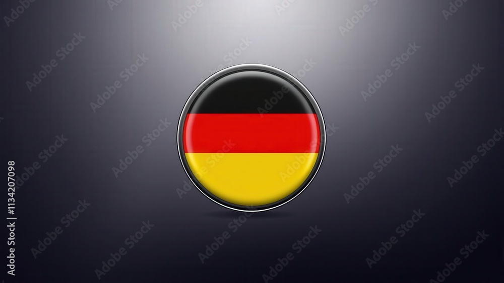 Showcase Your German Pride with This Vibrant Flag Button - Perfect for Accessories, Gifts, or Collectibles Showcase Your German Pride with This Vibrant Flag Button - Perfect for Accessories, Gifts, or Collectibles