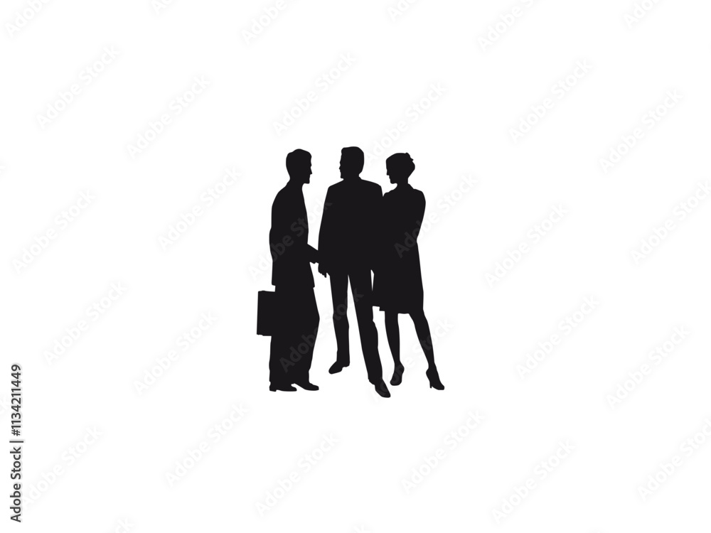 Sketch of a group businessman people with expression Sketch of a group businessman people with expression
